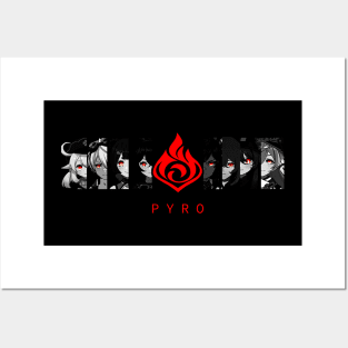 Pyro Design Posters and Art